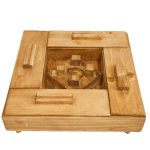 Boîte de Rangement pour Sachets de Thé en Bois avec Chauffe-Sachet Tina