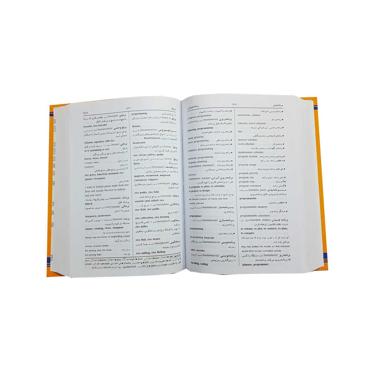 Dictionnaire progressif anglais–persan d’Aryanpur (4 volumes)