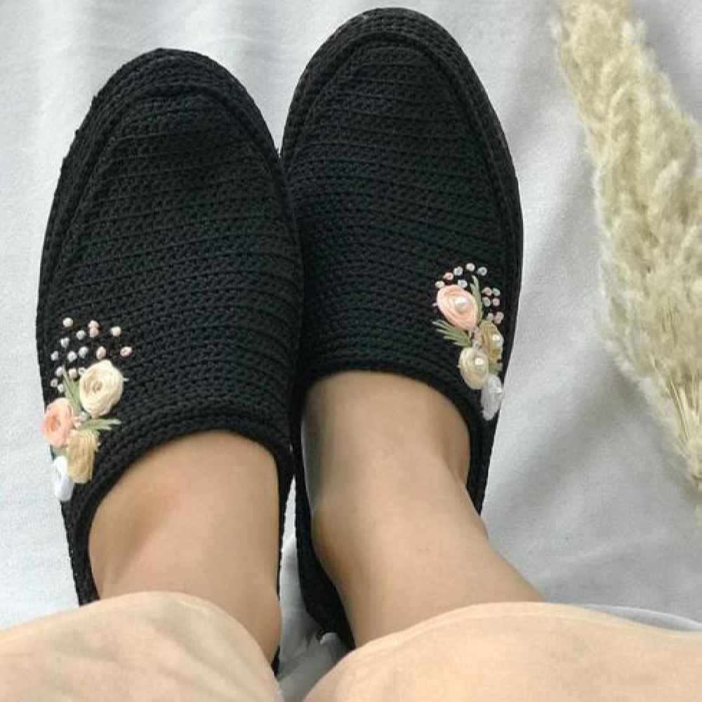 Chaussures Giveh – Chaussures traditionnelles perses respirantes faites à la main Modèle et Sac à Main