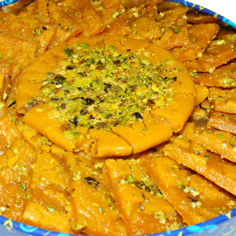 Sohan Persan avec pistaches, safran et eau de rose