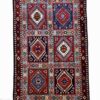 Tapis persan tribal runner noué à la main 2 mètres modèle Atila