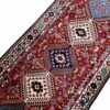 Tapis tribaux persans runner noué à la main modèle Ghashghaei