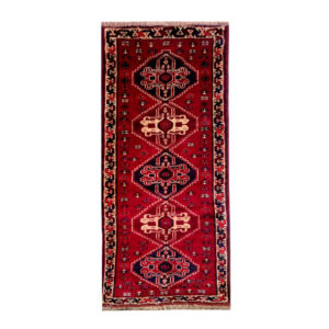 Tapis persan runner noué à la main modèle Arezoo