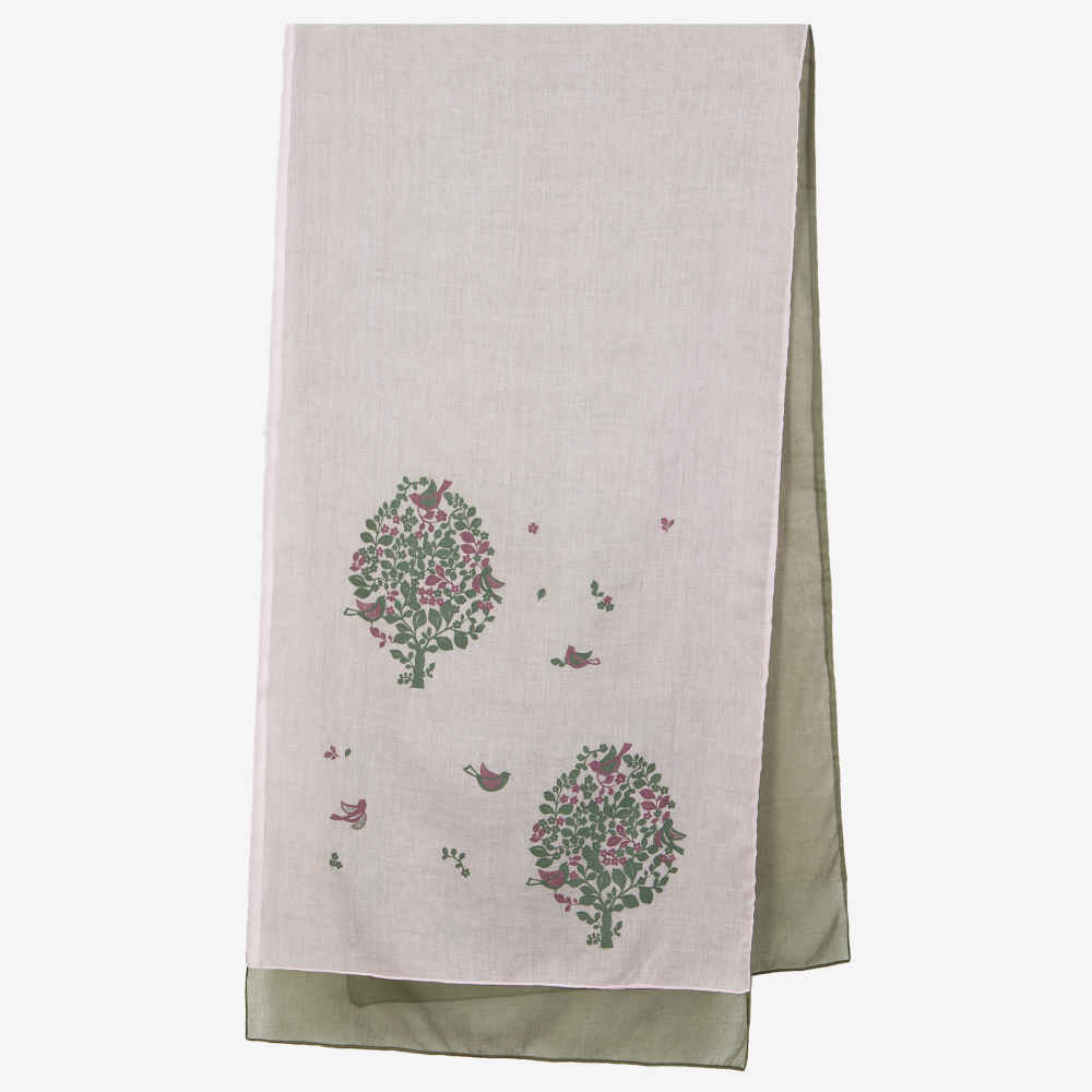 Châle imprimé perse pour femme – Kandolus artistique léger