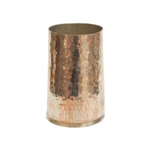 Vase décoratif persan en cuivre martelé fait main Minimal