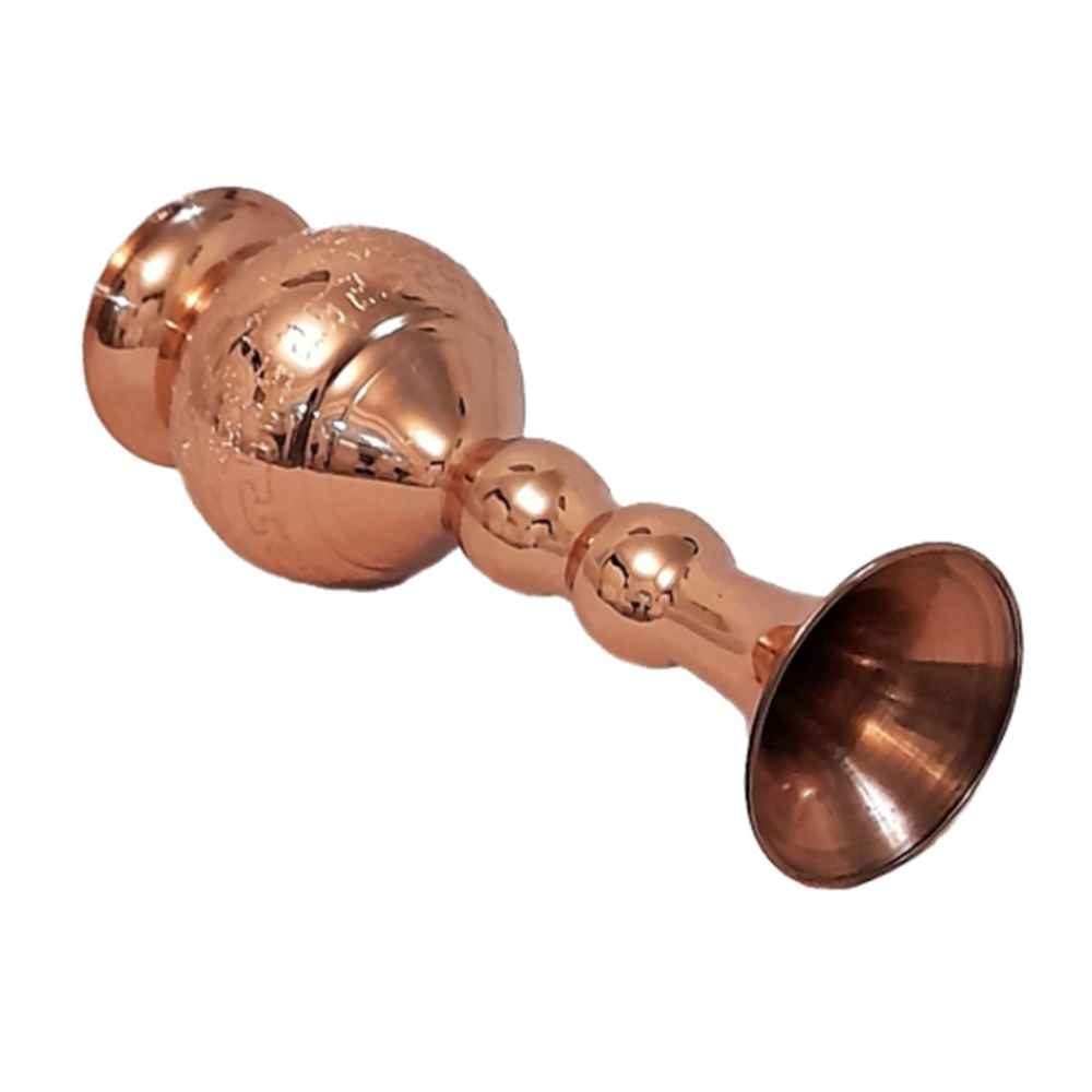 Vase décoratif persan en cuivre martelé fait main Raaz