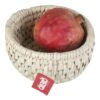 Panier de rangement en feuille de palmier tissé à la main persan modèle Zina