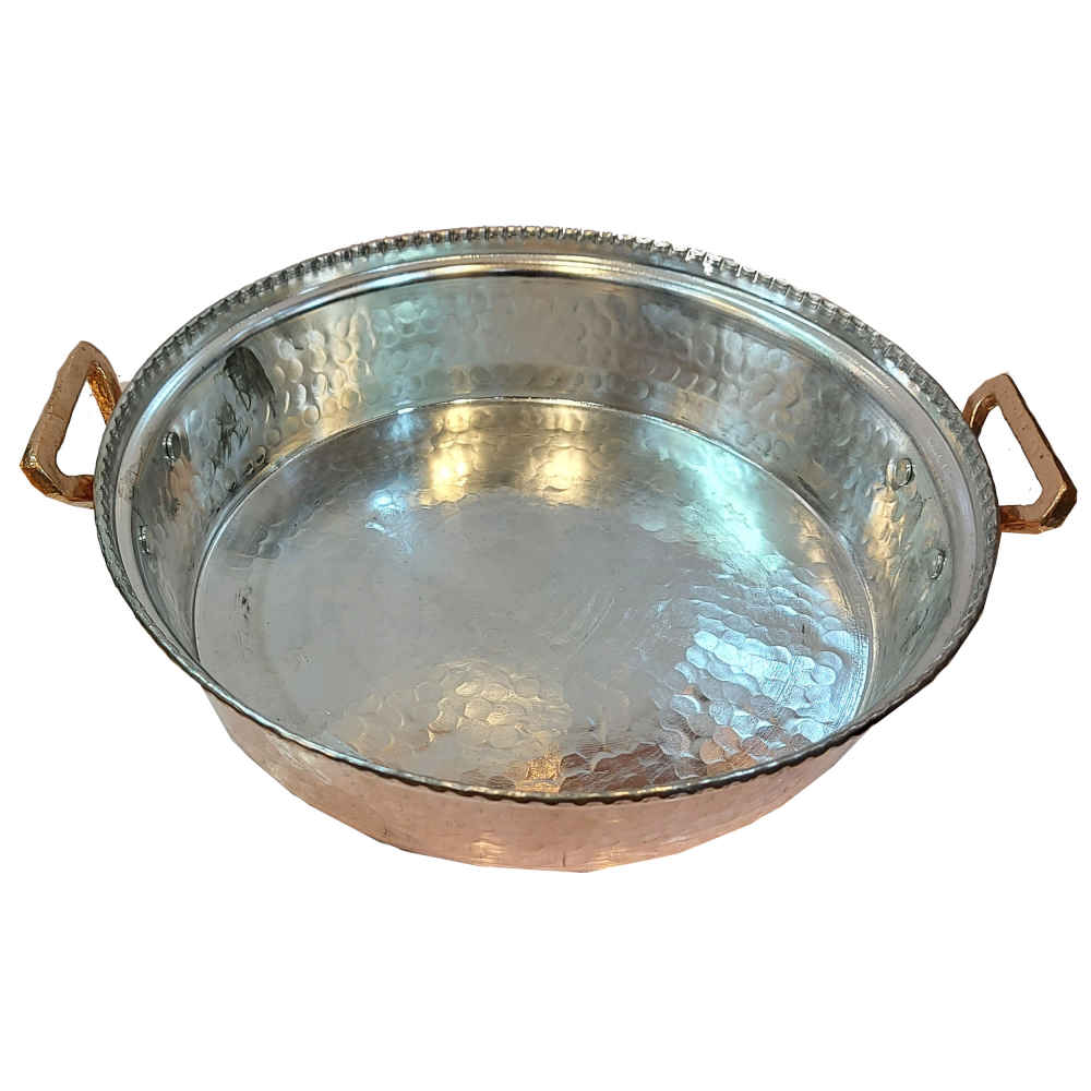 Poêle à Sauter Persane en Cuivre – Fabriquée à la Main Design Asa