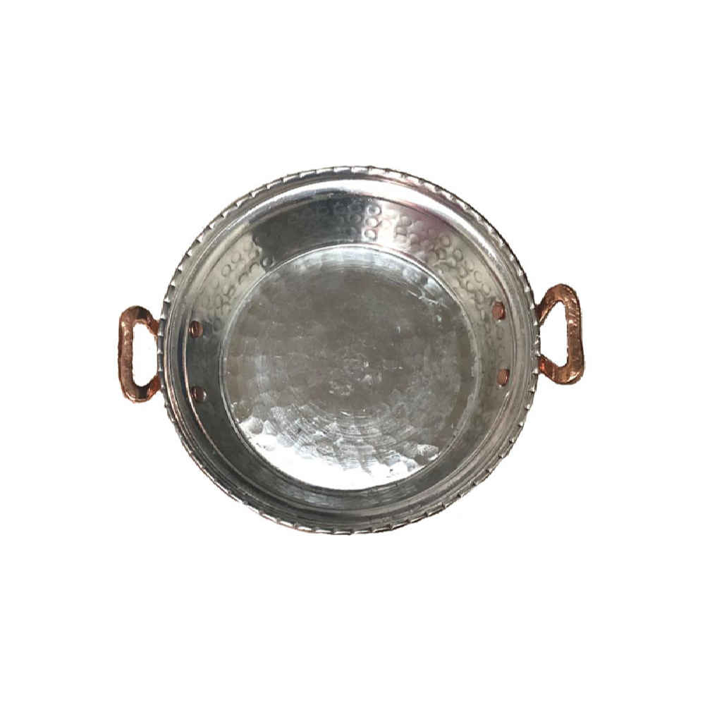 Poêle à Sauter Persane en Cuivre – Fabriquée à la Main Design Zanjan