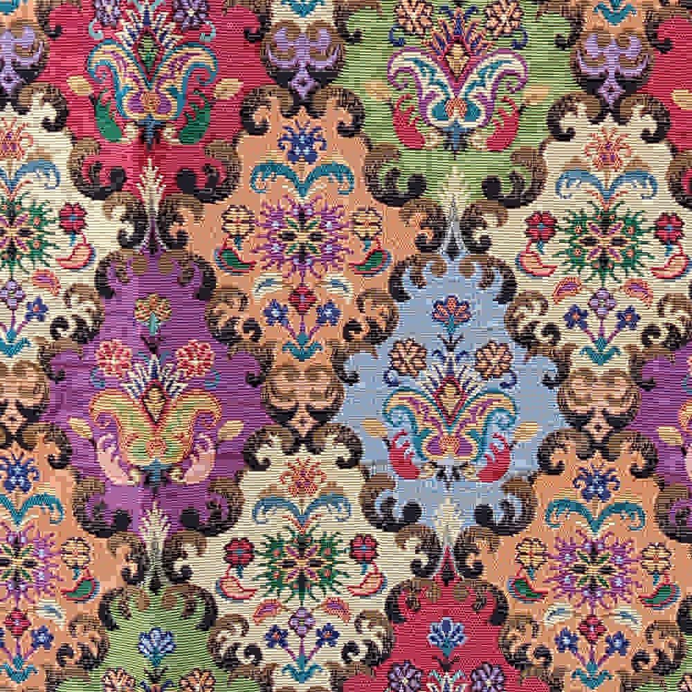 Grand tapis de sol intérieur de style bohème persan Kolbeh