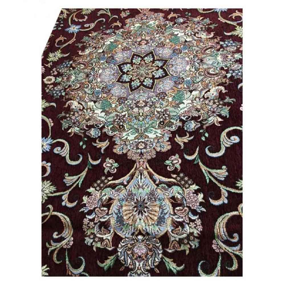 Grand tapis de sol intérieur de style bohème persan Makhmal