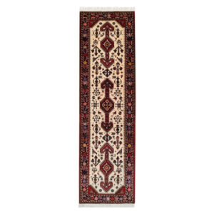 Tapis persan tribal runner noué à la main modèle Ilia