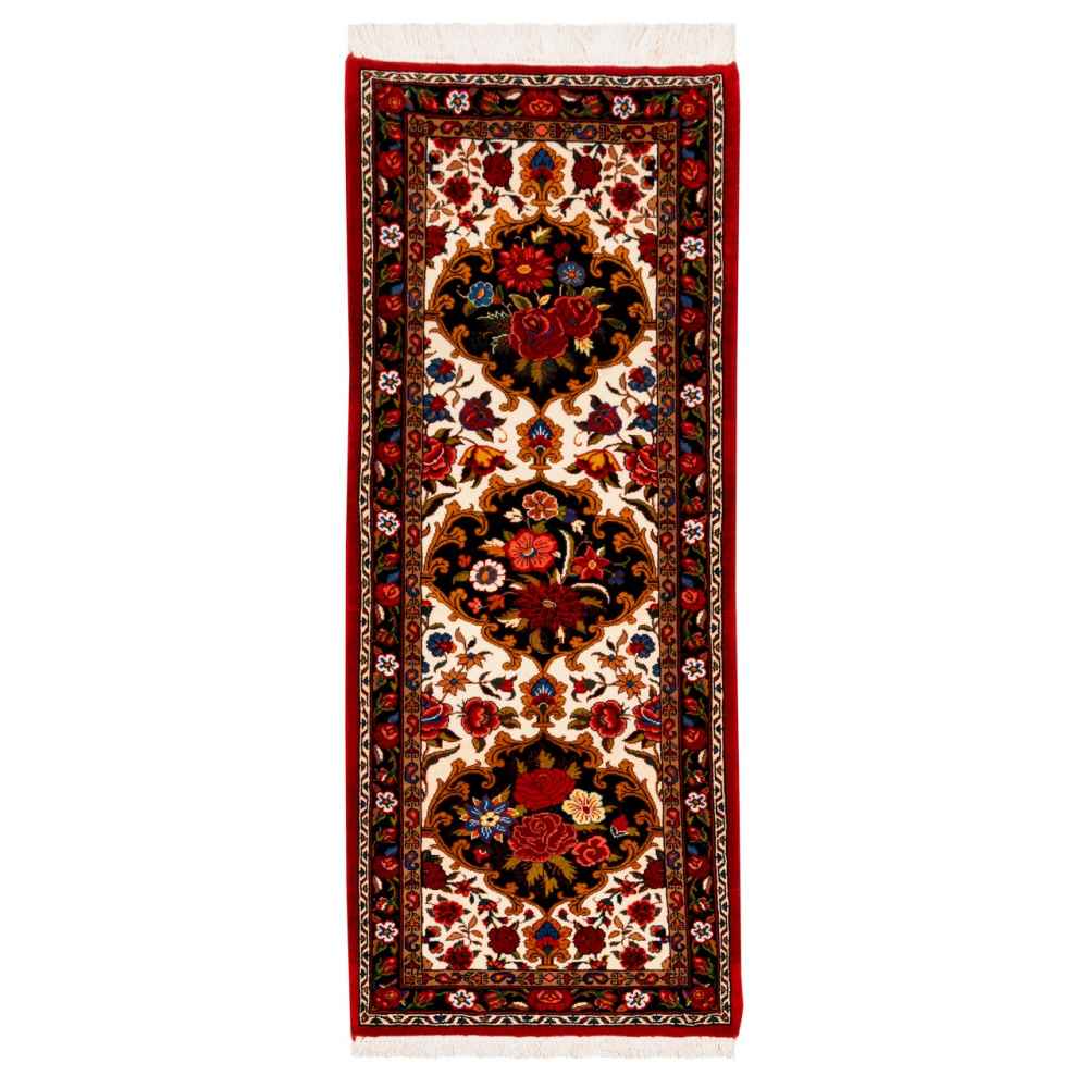Tapis persan runner noué à la main modèle Sina