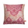 Housse de coussin en velours persan - Design Rose (Set de 2)