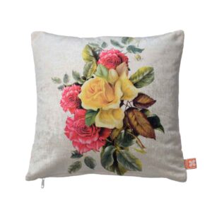 Housse de coussin en velours persan – Design Simorgh (Set de 2)