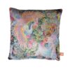 Housse de coussin en velours persan - Design Calligraphie Noire (Set de 2)