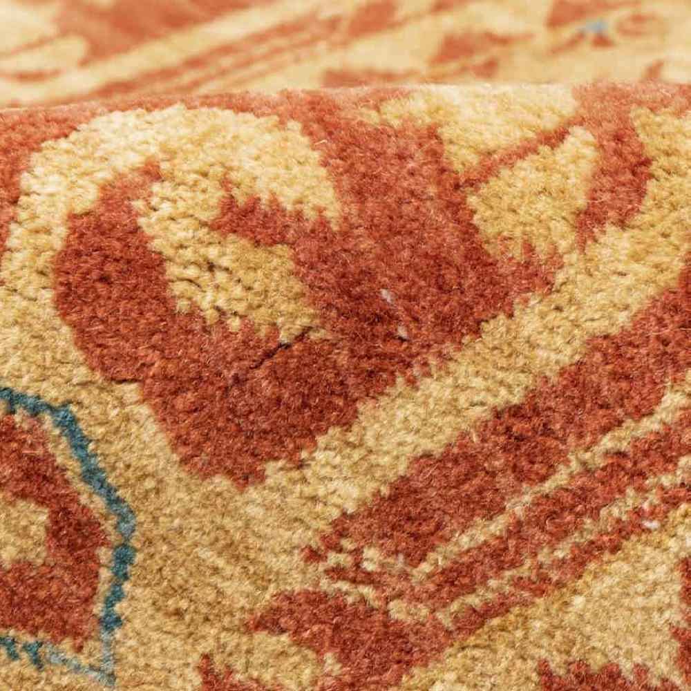 Tapis persan runner noué à la main Médaillon Shiraz Khorshid