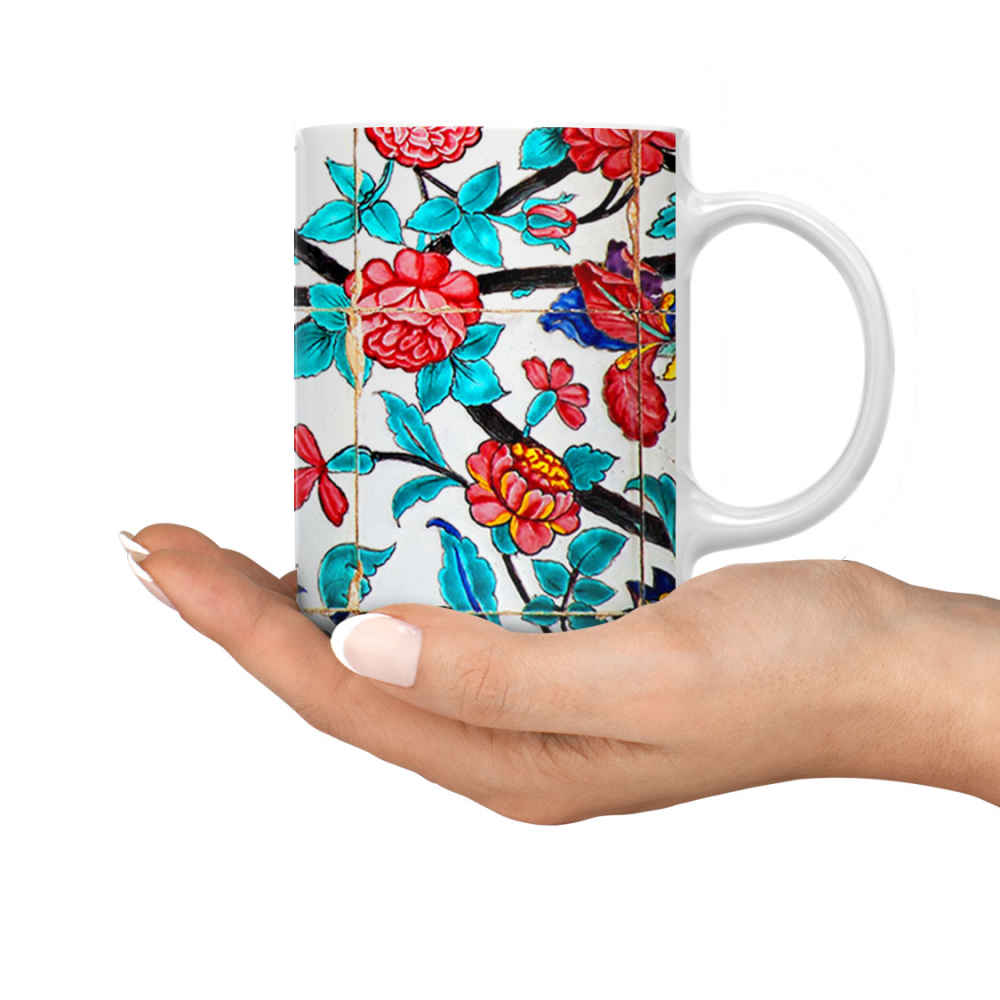 Mug en céramique persan – Modèle Aramesh