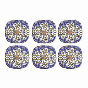 Ensemble de sous-verres inspiré de la calligraphie persane Chai
