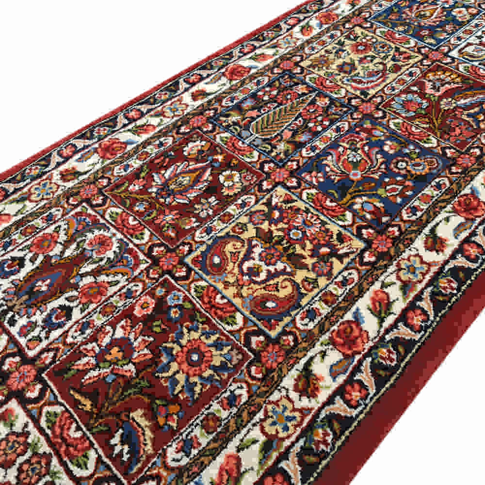 Tapis persan runner noué à la main modèle Arezoo