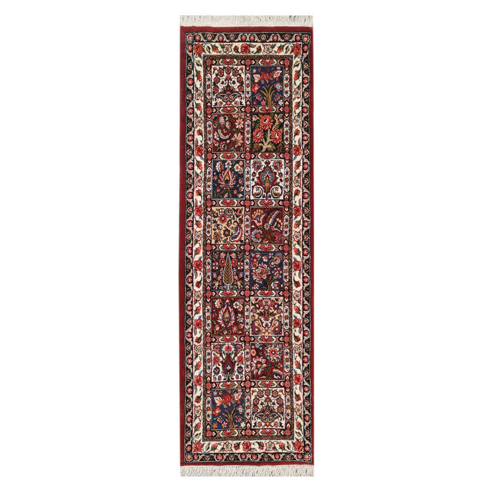 Tapis persan runner noué à la main modèle Arezoo