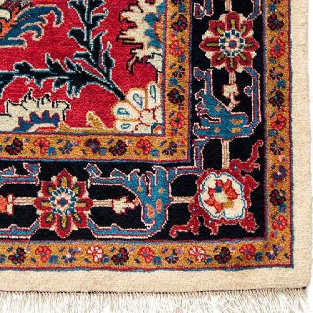 Tapis persan runner noué à la main modèle Atoosa Heriz