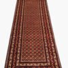 Tapis persan tribal runner noué à la main modèle Kamand