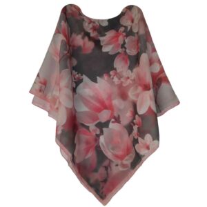 Summer Scarf for Women – Luxe Floral Print, Shokofeh Design