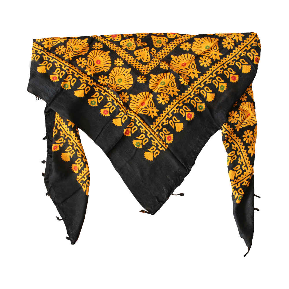 Foulard en soie persane pour femme – Design Sonati somptueux et éclatant