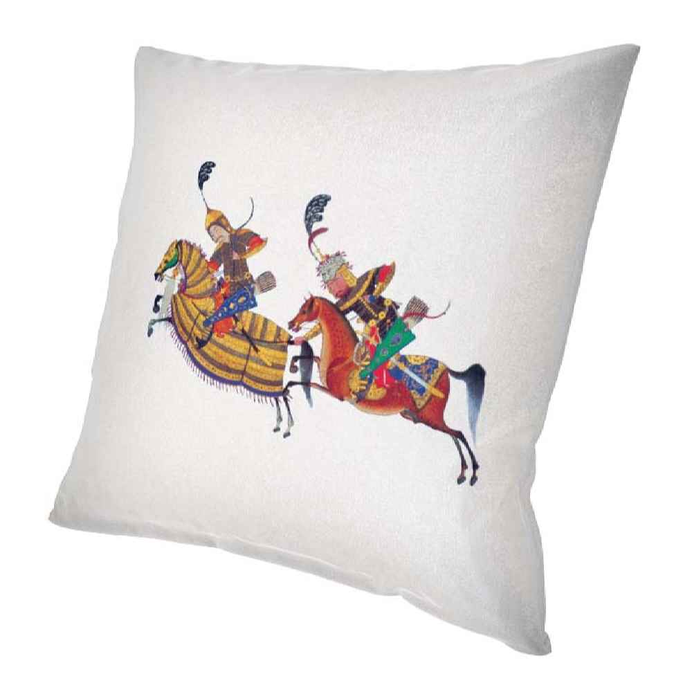 Housse de coussin en velours persan – Design Cheshm Nazar (Set de 2)