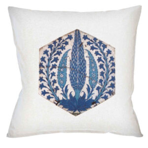 Housse de coussin en velours persan Set – Design Kashi (Set de 2)
