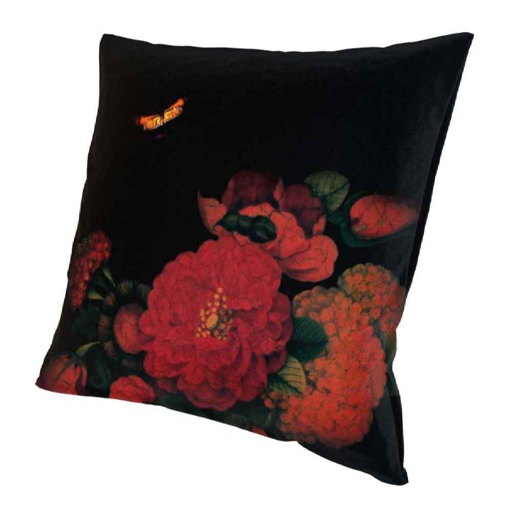 Housse de coussin en velours persan – Design Gol (Set de 2)