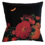 Housse de coussin en velours persan – Design Gol (Set de 2)