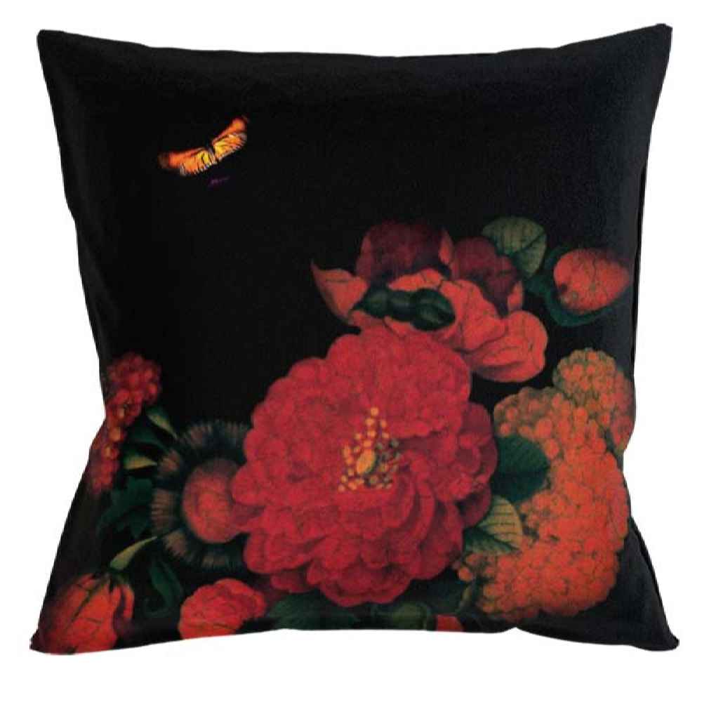 Housse de coussin en velours persan - Design Gol (Set de 2)