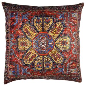 Housse de coussin en velours persan – Design Haris II (Set de 2)
