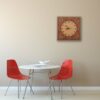 Horloge murale en bois persane artisanale Modèle Slimi