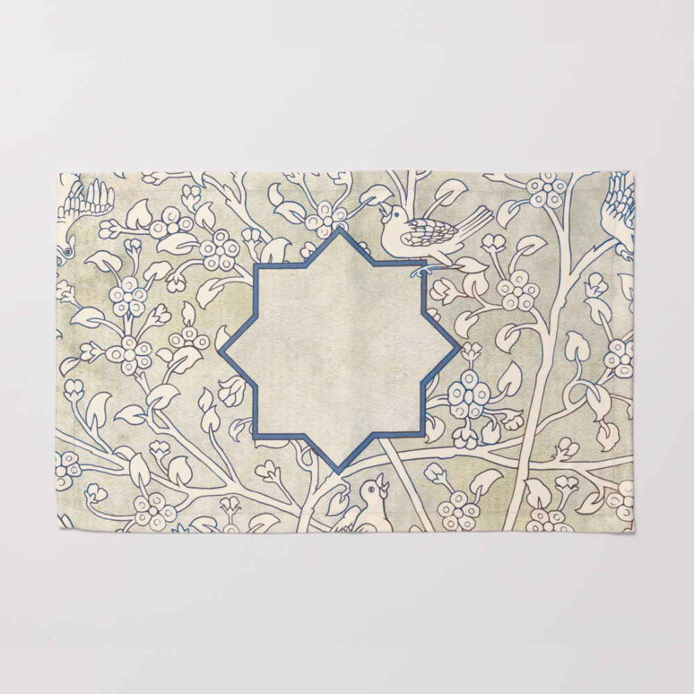 Set de 4 sets de table en tissu Sous l'assiette – Modèle Étoile