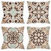 Housse de coussin en velours persan Set - Design Ayda (Set de 4)