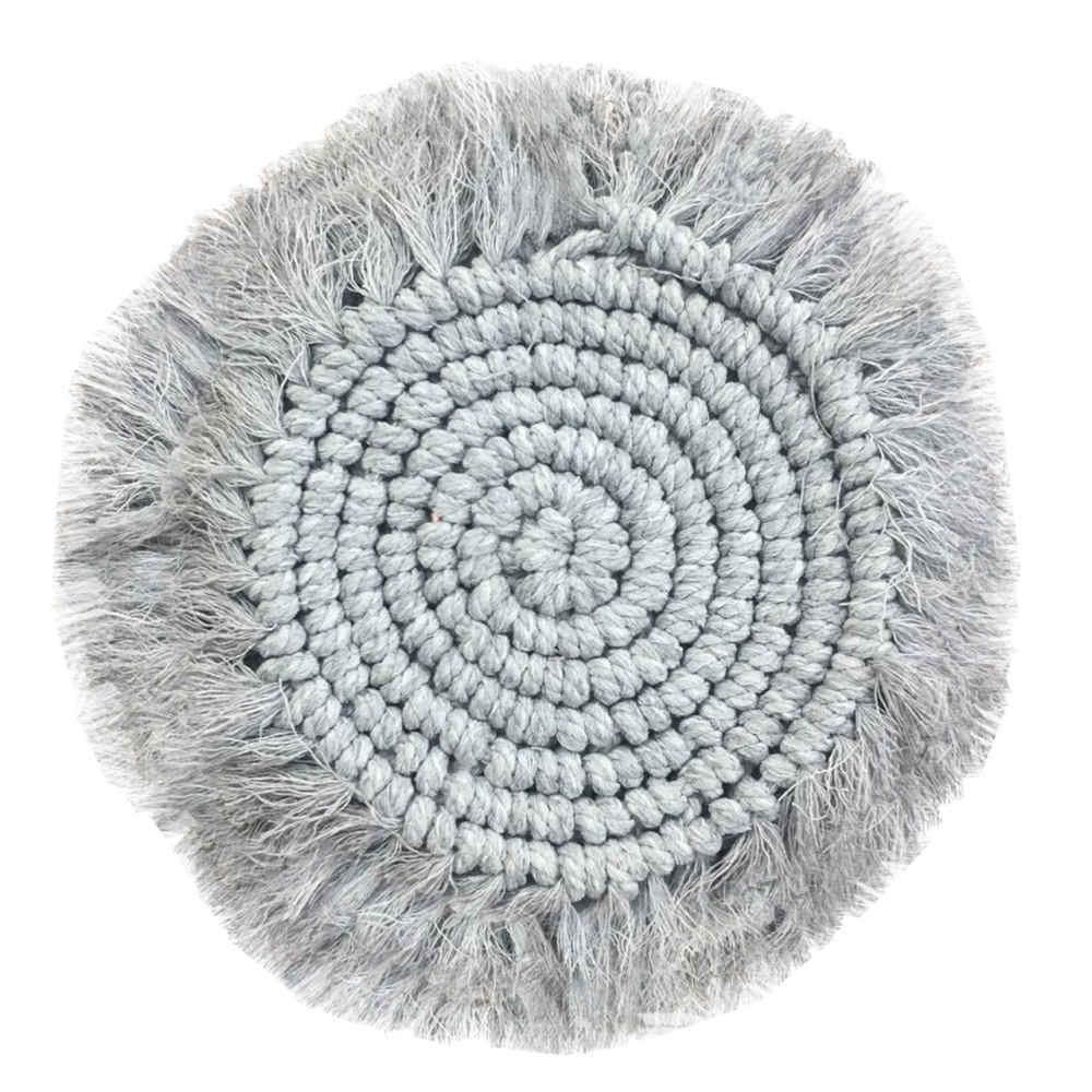 Set de 4 Sets de Table en Macramé Sous l'Assiette – Design Élégant Fait Main