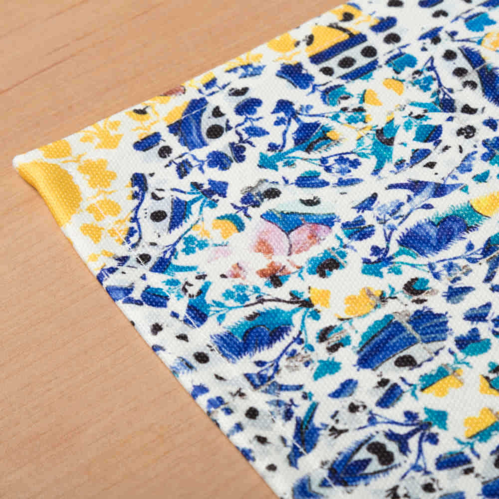 Set de 6 sets de table en tissu Sous l’assiette – Modèle Dina