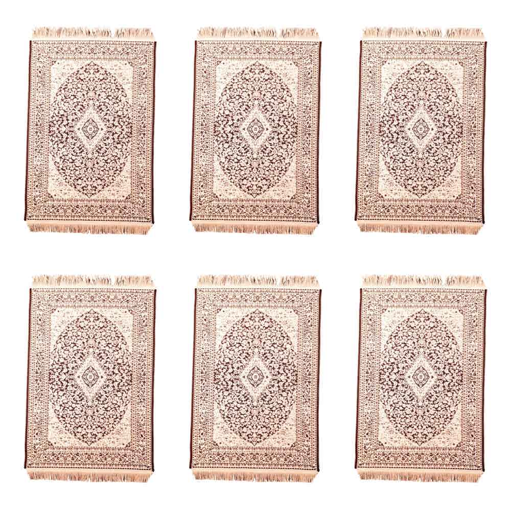 Set de 6 Sets de Table en Polyester Sous l'Assiette – Modèle Sarv
