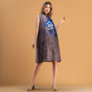 Ensemble de chemise oversize & foulard de cou Modèle Afagh