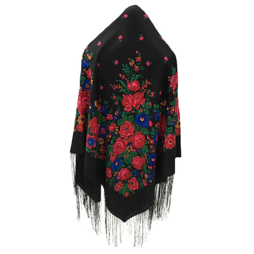 Écharpe Ethnique Turkmène en Coton Modèle Golay