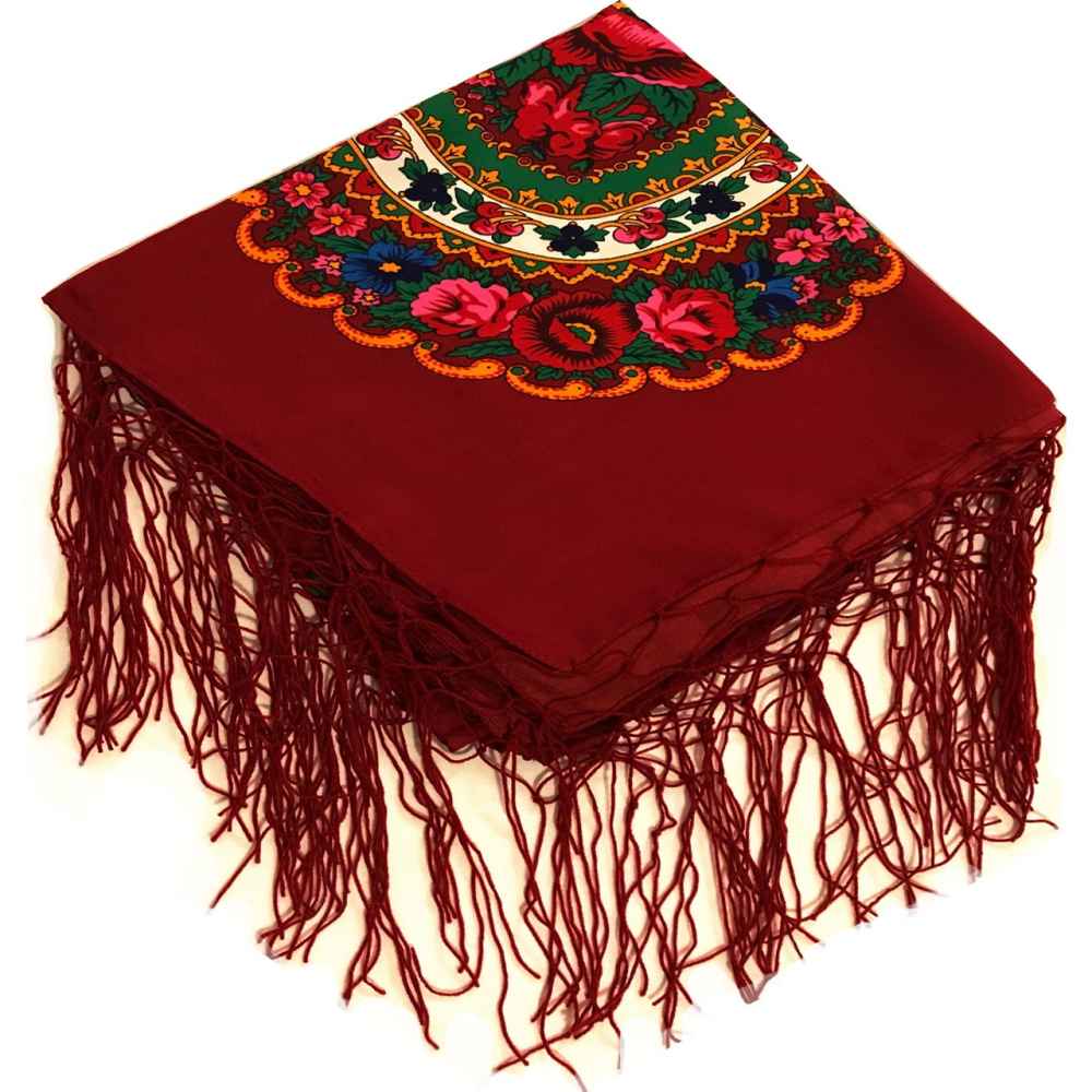 Écharpe Ethnique Turkmène en Coton Modèle Araz