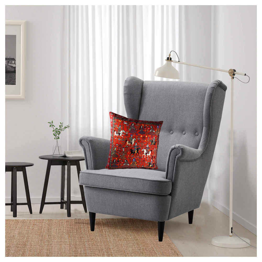 Housse de coussin en velours persan traditionnel – Design Bahram (Set de 2)