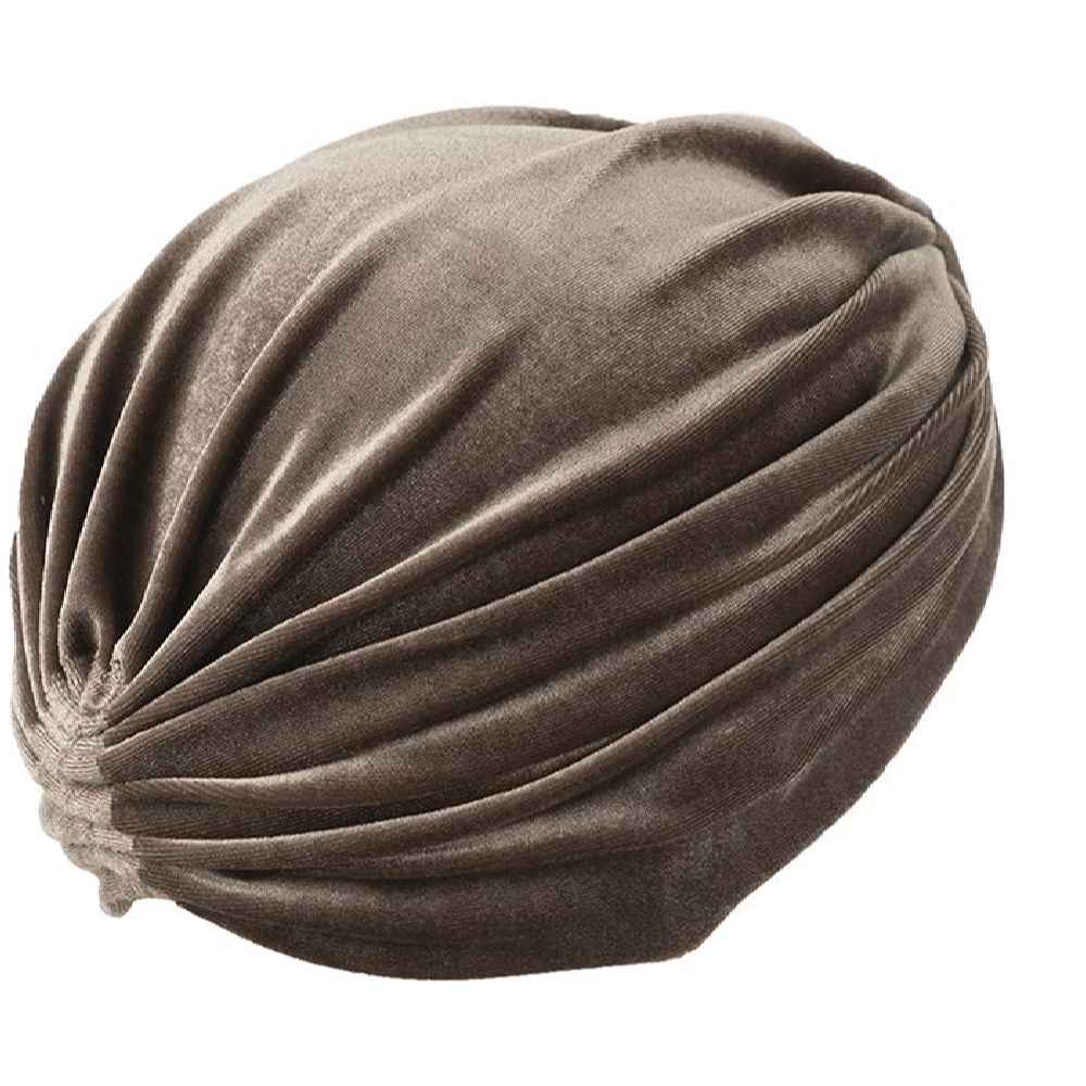 Turban en velours – Modèle GM1007