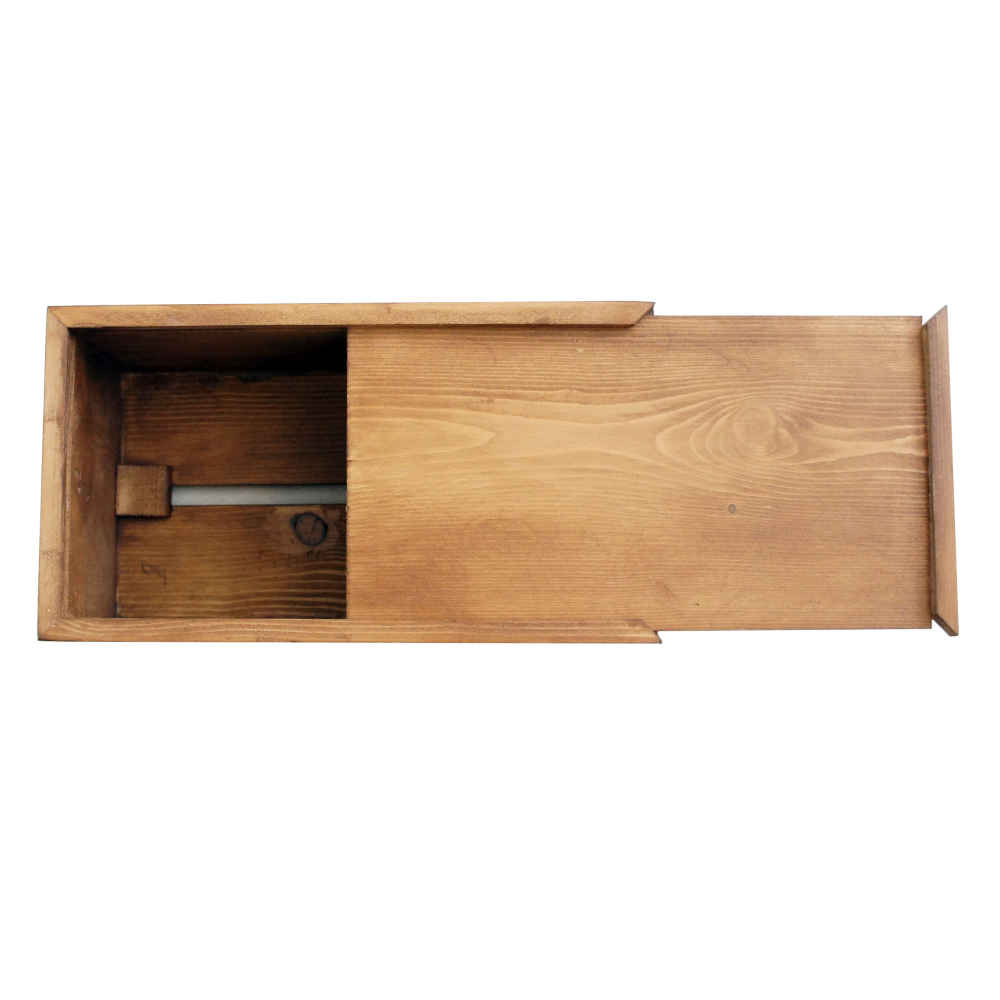 Couvercle de boîte à mouchoirs en bois rustique – Yara