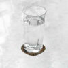 Ensemble de Dessous de Verre avec Motif Artistique d'Inspiration Persane Gol