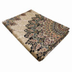 Grand tapis de sol intérieur de style bohème persan Raha