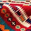 Tapis Kilim en laine persane tissé à la main à Fars Traditionnel Atabak